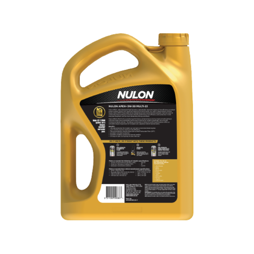 Nulon APEX+ 5W-30 Multi-23 Diesel Engine Oil 7L - APX5W30C23-7