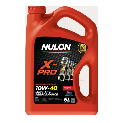 Nulon X-Protect 10W40 Semi Synthetic Engine Oil 6L - XPR10W40-6