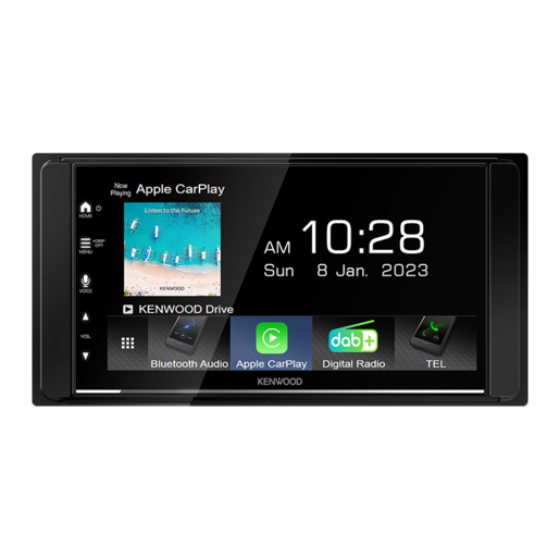 Kenwood 6.8" AV Head Unit W/ Digital Media Receiver & WVGA Display - DMX7522DABS