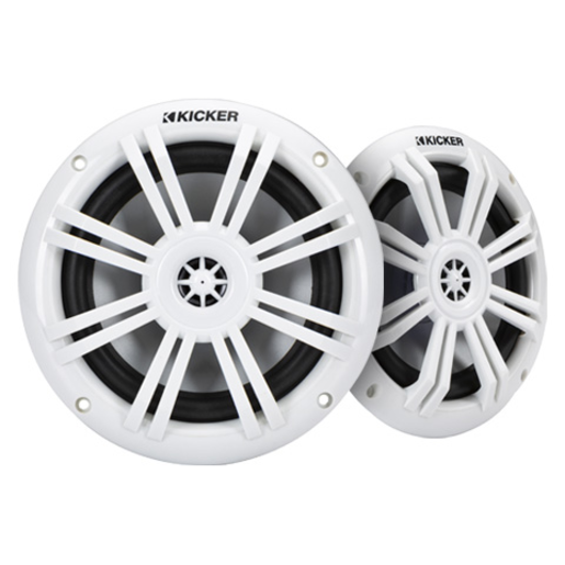 Kicker 6.5" 2 Way Marine Coaxial Speaker 150W - 49KM604W