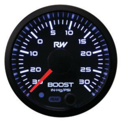 Raceworks Boost Vacuum Gauge PSI 52mm - VPR-300