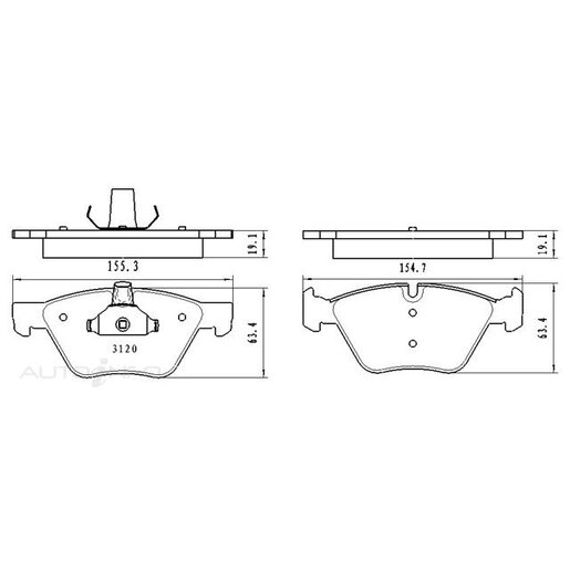 Front Brake Pads