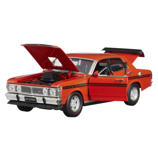 DDA 1:32 XY GTHO Ford Vermillion Fire w/Black Stripes - DDA32379-2