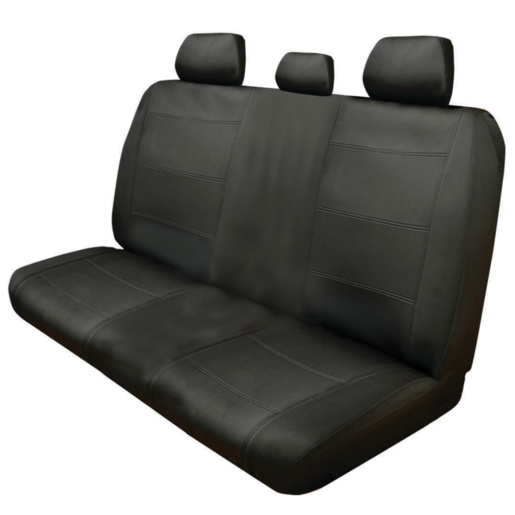 Ilana Wet N Wild Neoprene Black/Black Stitch Seat Cover - WET06HBLKBLK