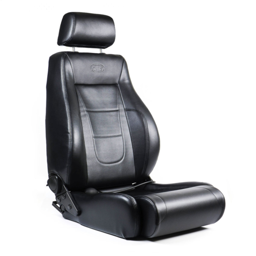 SAAS Trax 4x4 Seat Black PU ADR Compliant - TS2002