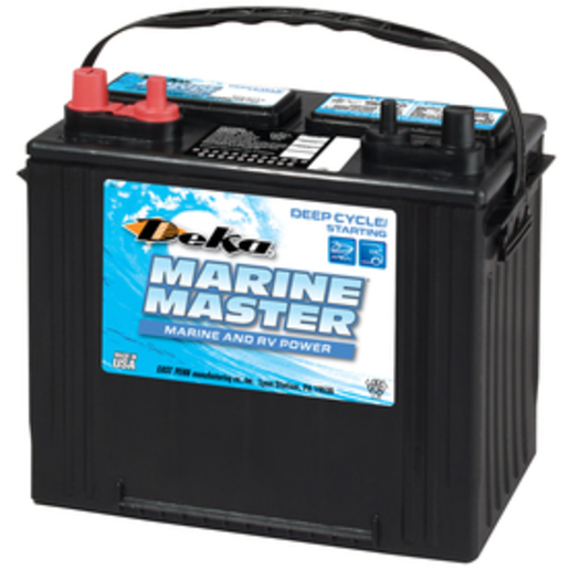 Deka Flooded Marine Master 12V 550CCA Marine and RV Battery - DP24