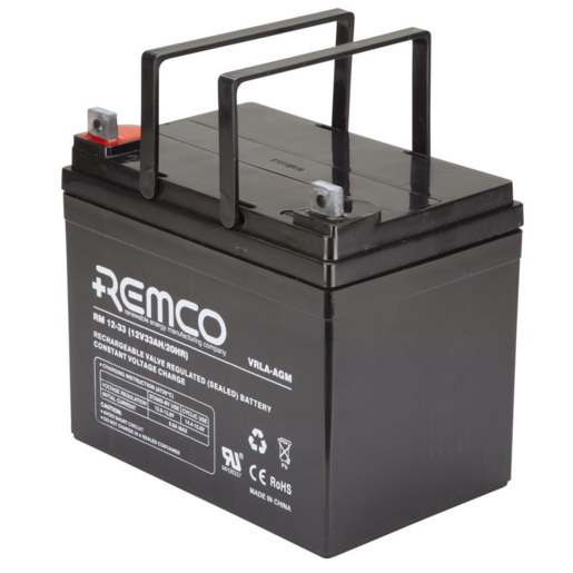 Remco AGM Standby Battery - RM12-33