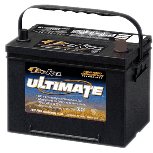 Deka Flooded Ultimate 12V 800CCA SUV APV and LTV Battery - 734RMF