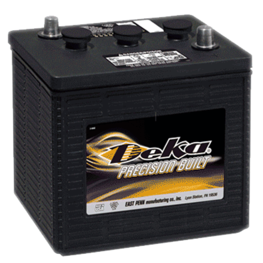 DekaFlooded Precision Built 6V 640CCA Truck Battery -901MF