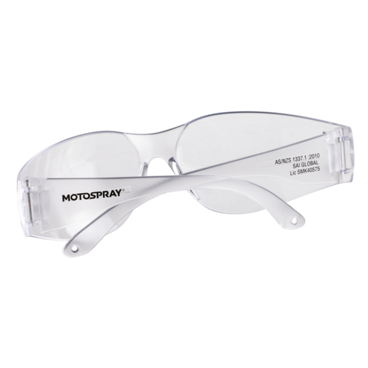 Motospray Safety Glasses Clear - MSSG