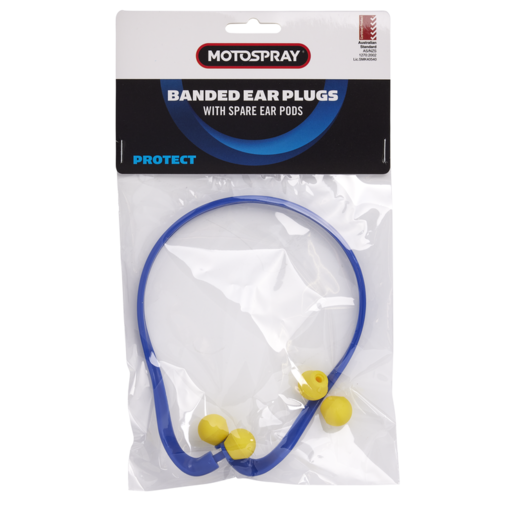 Motospray Banded Earplugs - MSEP