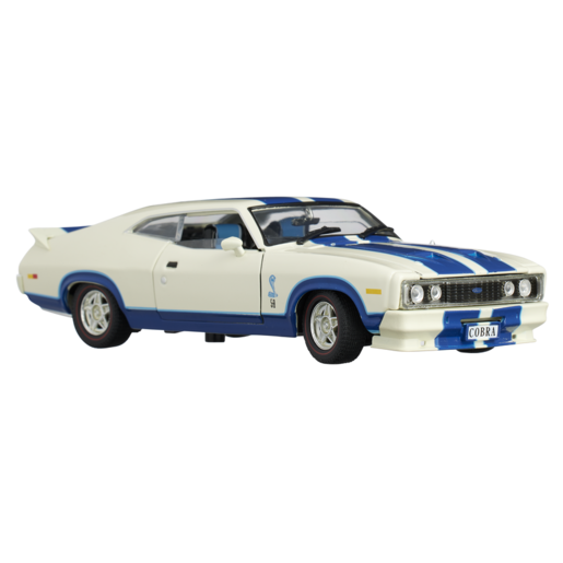 DDA 1:32 Ford Falcon XC Cobra Option 96 White w/Blue Stripes - DDA32852-2