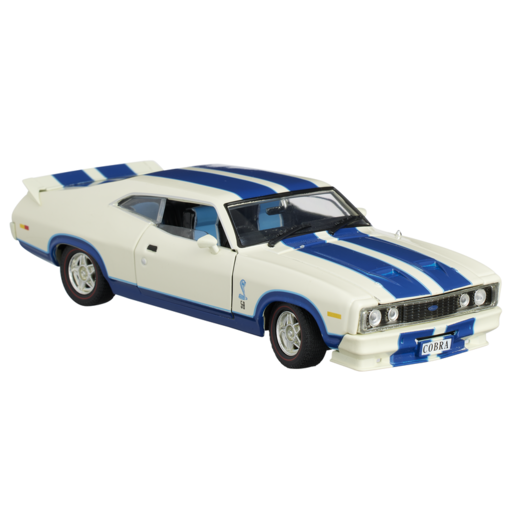 DDA 1:32 Ford Falcon XC Cobra Option 96 White w/Blue Stripes - DDA32852-2