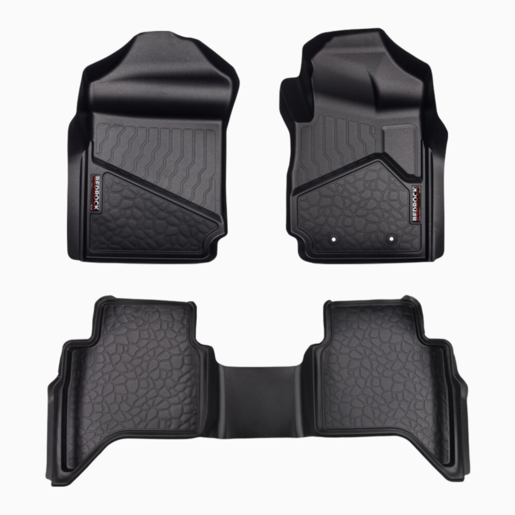 Bedrock Front & Rear Floor Liners To Suit Ford And Mazda - BRF001FR