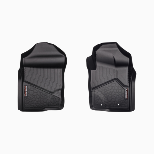 Bedrock Front & Rear Floor Liners To Suit Ford Everest - BRF002FR