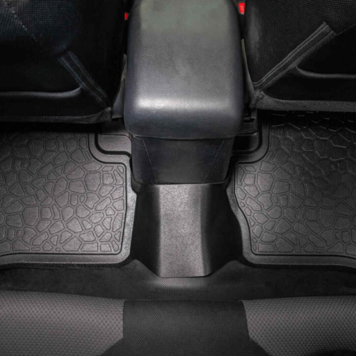 Bedrock Front & Rear Floor Liners To Suit Mitsubishi - BRMI001FR