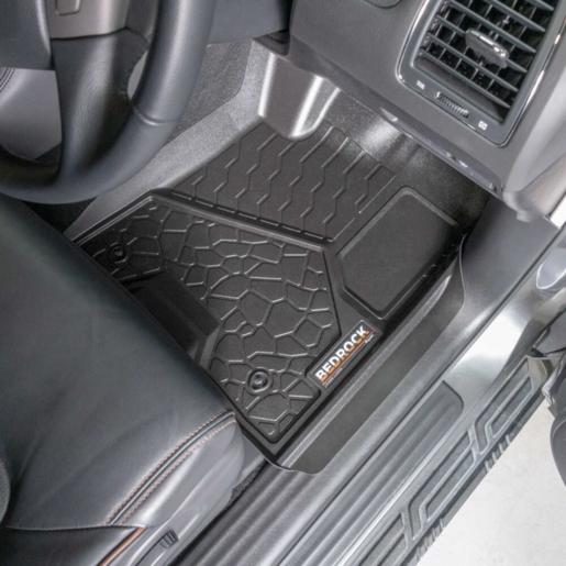 Bedrock Front & Rear Floor Liners to Suit Nissan - BRN004FR