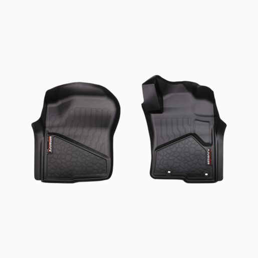 Bedrock Front & Rear Moulded Floor Liners to Suit Toyota Prado - BRT001FR