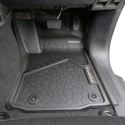 Bedrock Front & Rear Set Floor Liners to Suit Toyota - BRT002FR