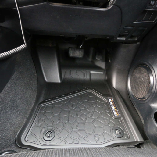 Bedrock Front & Rear Set Floor Liners to Suit Toyota - BRT002FR