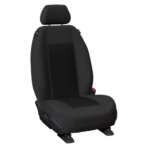 Sperling Jacquard Black Seat Cover Front - RM1002WEB