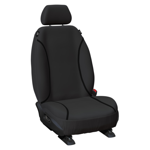 Sperling Canvas Black Car Seat Covers Front - RM1004TRB