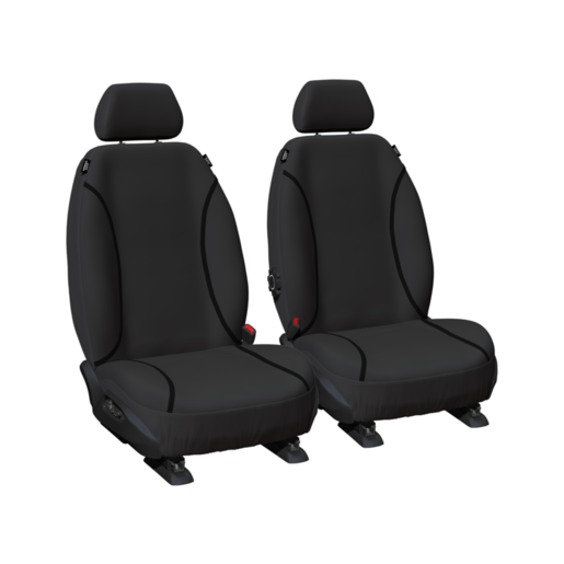Sperling Tradies Canvas Black RM Seat Covers Front - RM1184TRB