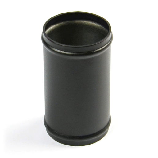 SAAS Pipe 76mm  x 100mm Aluminium Black Powder Coat - SP7676100