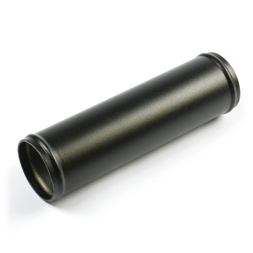 SAAS Pipe 76mm  x 200mm Aluminium Black Powder Coat - SP7676200