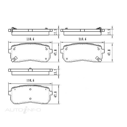 Rear Brake Pads