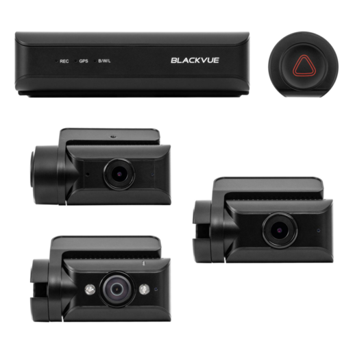 BlackVue Full HD 3CH IR WIFI GPS Dash Cam 128GB - DR770-BOX-3CH-128