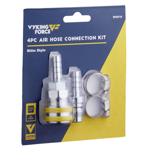 Vyking Force Air Hose Connection Kit Nitto Style 4 Pcs - VFAF10