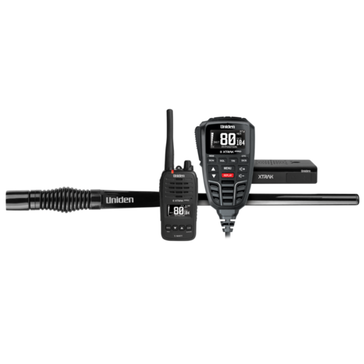 Uniden XTRAK 80 Pro-In Vehicle Radio Ultimate Pack -XTRAK80-PRO-ULTIMATE