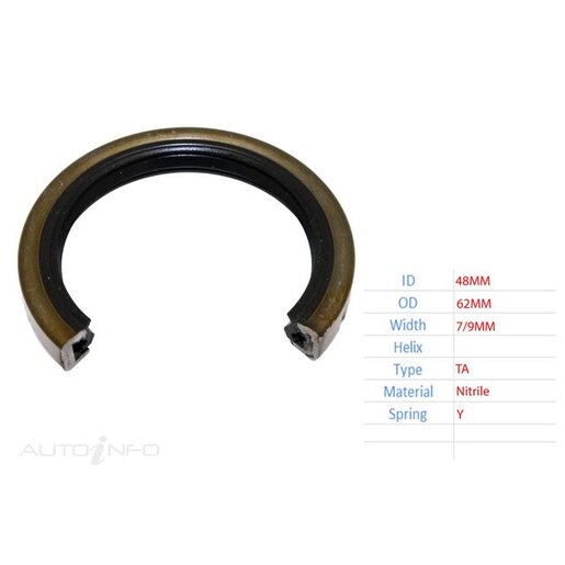 Wheel Bearing Seal - Front