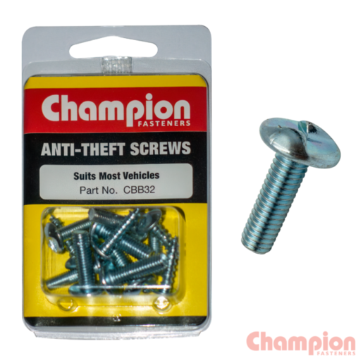 Champion Anti-Theft Screws - CBB32