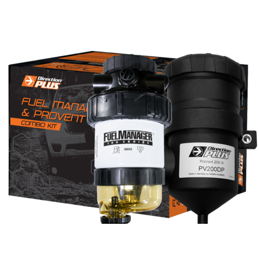 Direction Plus Fuel Manager Post-filter + Catch Can Kit - PFPV645DPK