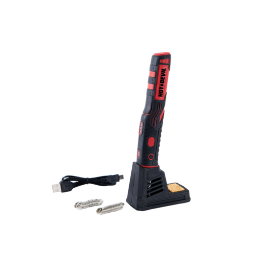 Hot Devil Cordless Rechargeable Soldering Iron Li-Ion - HDRSI