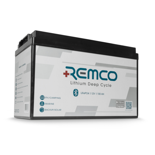 Remco Lithium Deep Cycle 12V 105Ah Battery - RM12-105LFP