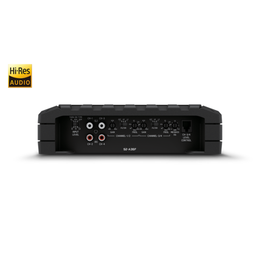 Alpine S-Series 4-Channel Digital Power Amplifier - S2-A36F