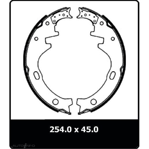 Brake Shoes - Rear