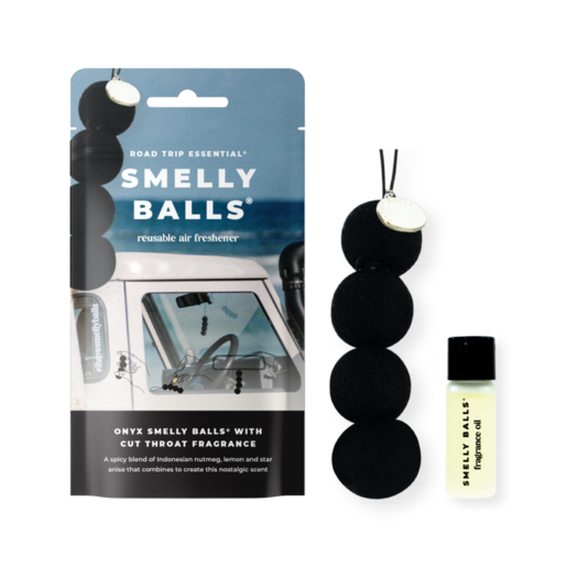 Smelly Balls Onyx Cut Throat 5mL Set Car Air Freshener - ARSBSOXCT