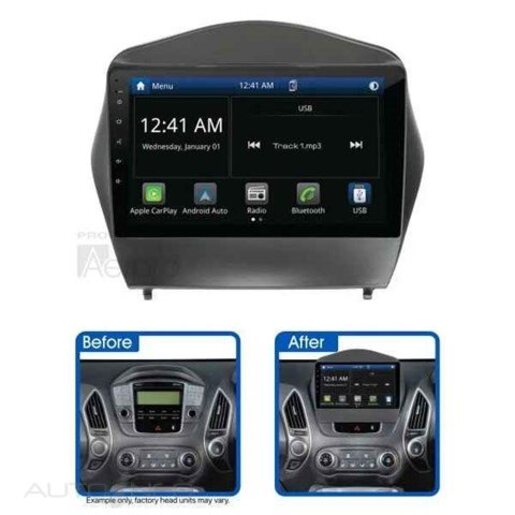 In-Dash Touch Screen