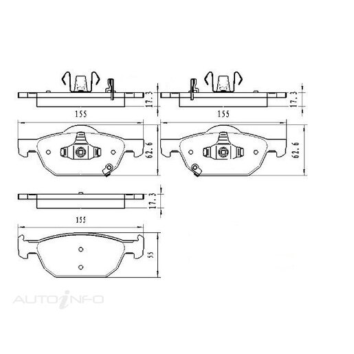 Front Brake Pads