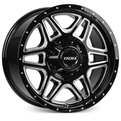 ROH 16X8 0 5/150 Maverick Gloss Black Milled - MAV16801GB