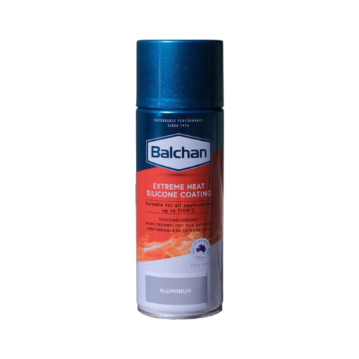 Balchan Extreme High Heat Silicone Coating Paint Aluminium - BAL101002