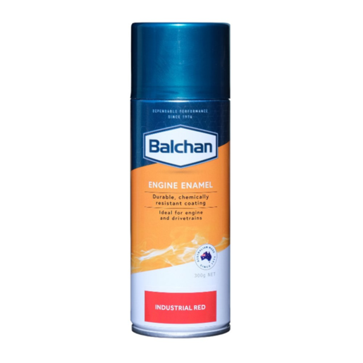 Balchan Engine Enamel Paint With Ceramic Industrial Red -BAL102007