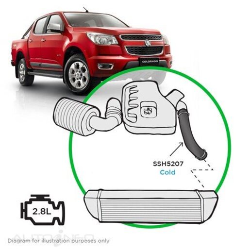 Silicone Intercooler Pipe Cold