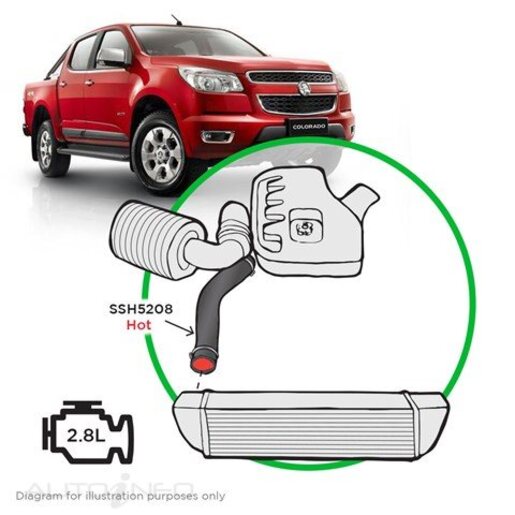 Silicone Intercooler Pipe Hot