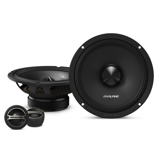 Alpine 6.5" M Series 2 Way Component Speaker System - DM-65C