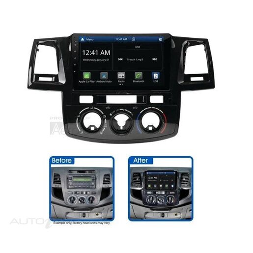 In-Dash Touch Screen